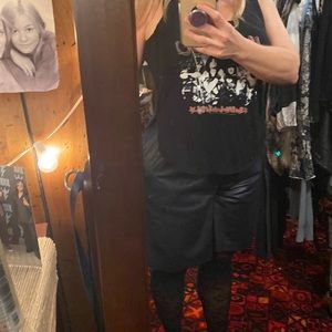 NWT Bagatelle women’s leather shorts